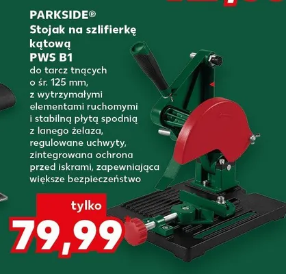 Stojak na szlifierkę kątową PMS B1 promocja w Kaufland