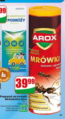 Preparat na mrówki Mrówkotox Arox promocja w Dino