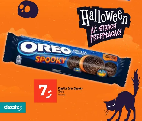 Ciastka Oreo Spooky promocja w Dealz