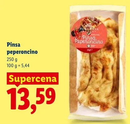 Pinsa peperoncino promocja w Lidl