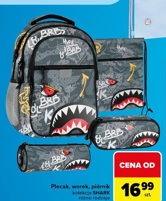 Worek kolekcja Shark promocja w Carrefour