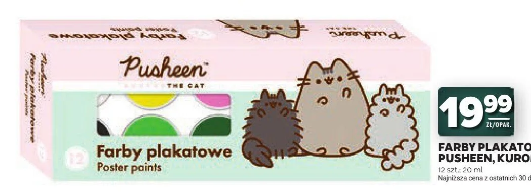 Farby plakatowe Kuromi promocja w Stokrotka