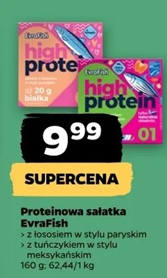 Proteinowa sałatka EvraFish promocja w Netto