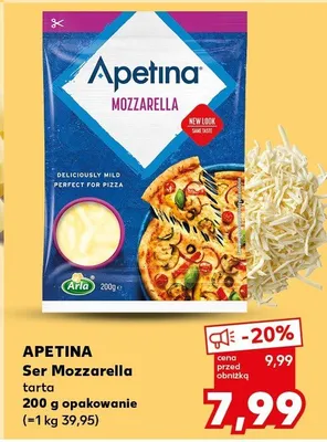 Ser Mozzarella tarta promocja w Kaufland