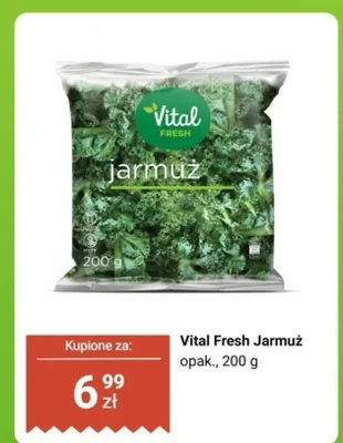 Jarmuż, 200 g promocja w Biedronka