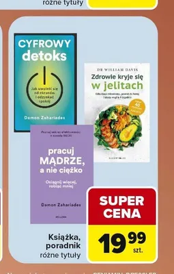 Książka, poradnik promocja w Carrefour