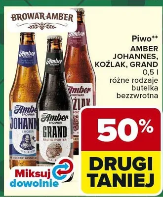 Piwo Johannes promocja w Carrefour