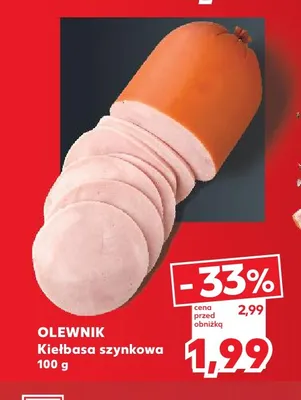 Kiełbasa szynkowa Olewnik promocja w Kaufland