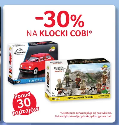 Klocki Cobi promocja w Selgros