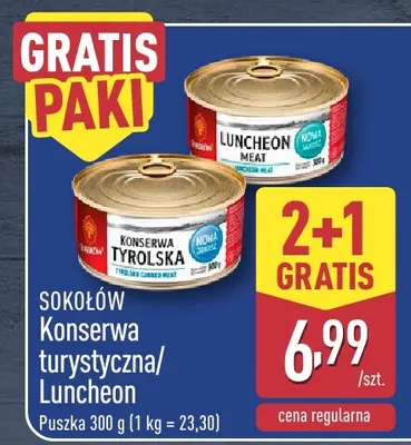 Konserwa Tyrolska Sokołów promocja w Aldi