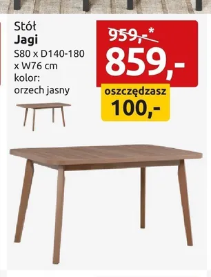 Stół Jagi promocja w Black Red White