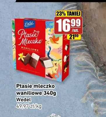 Ptasie mleczko waniliowe E.Wedel promocja w API Market