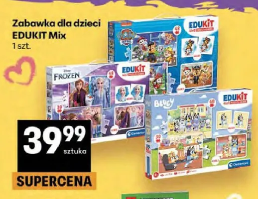 Zabawka dla dzieci EDUKIT Mix promocja w Delikatesy Centrum
