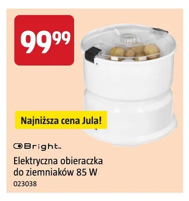 Elektryczna obieraczka do ziemniaków Bright 85W promocja w Jula