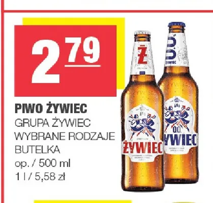 Piwo bezalkoholowe Żywiec promocja w SPAR