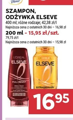 Szampon do włosów L'Oreal Paris Elseve 200 ml promocja w Stokrotka