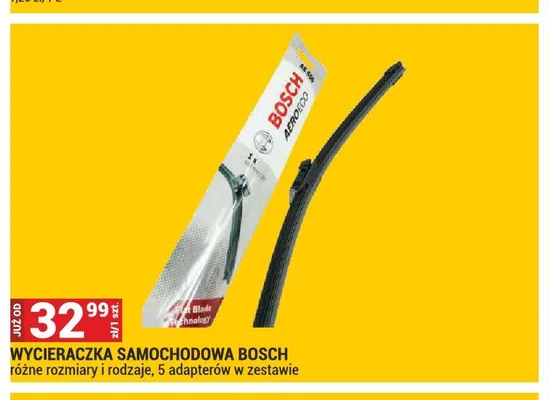 Wycieraczka samochodowa Bosch Aeroeco promocja w Merkury Market