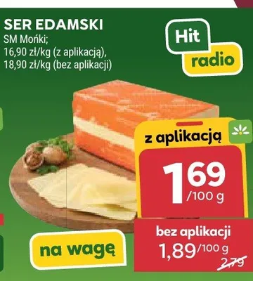 Ser Edamski SM Moriki promocja w Stokrotka