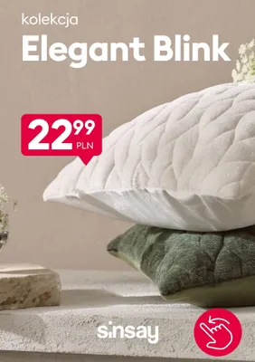 Poduszka Elegant Blink Sinsay promocja w Sinsay