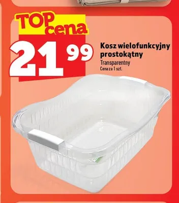 Kosz wielofunkcyjny prostokątny promocja w TOPAZ