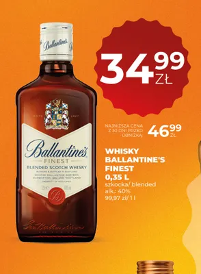 Whisky Ballantine's Finest promocja w Duży Ben
