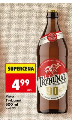 Piwo Trybunał '90 promocja w Biedronka