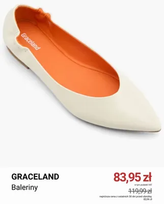 Baleriny Graceland promocja w Deichmann