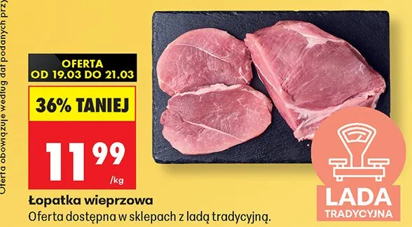 Łopatka wieprzowa promocja w Biedronka