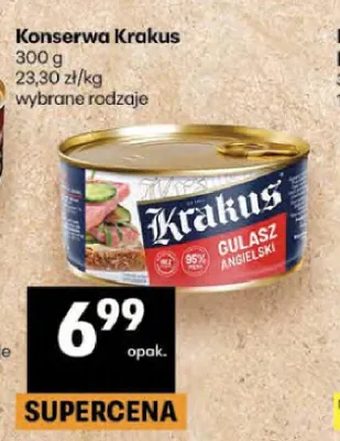 Konserwa Krakus promocja w Delikatesy Centrum