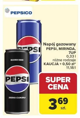 Napój gazowany Pepsi promocja w Carrefour Market