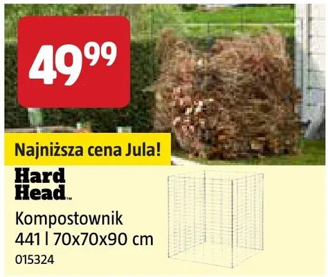 Kompostownik 441 l 70x70x90 cm promocja w Jula