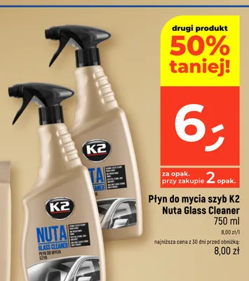 Płyn do mycia szyb K2 Nuta Glass Cleaner promocja w Dealz