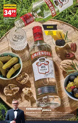 Wódka No. 21, 500 ml promocja w Biedronka