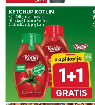Ketchup pikantny Kotlin promocja w Stokrotka