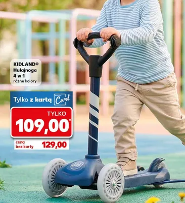 Hulajnoga 4w1 promocja w Kaufland