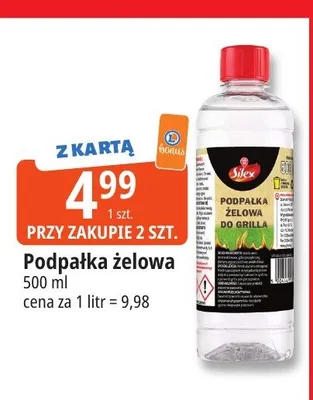 Podpałka żelowa do grilla Silex promocja w Leclerc