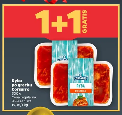 Ryba po grecku Corsarro promocja w Netto