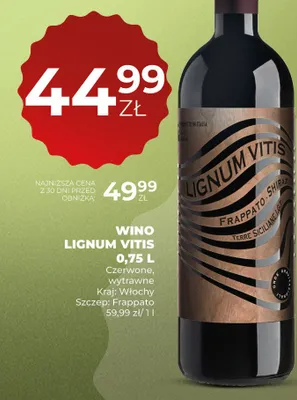 Wino czerwone, wytrawne promocja w Duży Ben