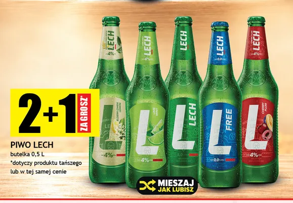 Piwo Lech Lime Mint promocja w Gram Market