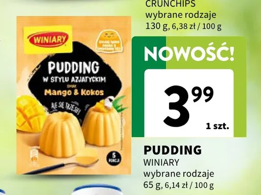 Pudding Winiary promocja w Intermarche