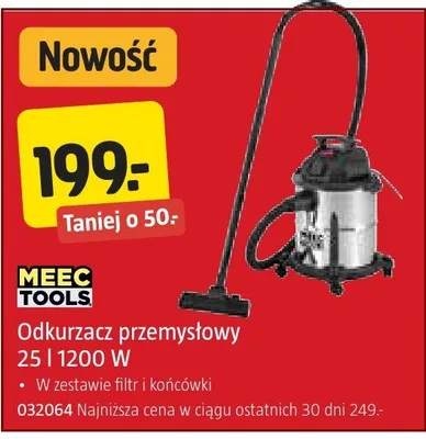 Odkurzacz przemysłowy 25 l 1200 W promocja w Jula