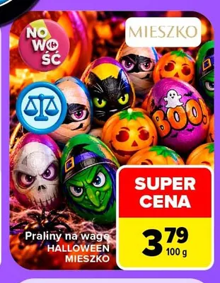 Praliny na wagę Halloween Mieszko promocja w Carrefour