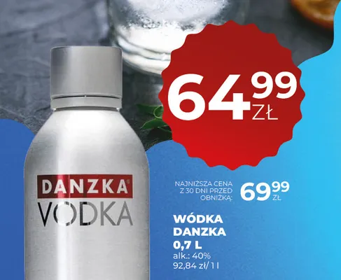 Wódka Danzka promocja w Duży Ben