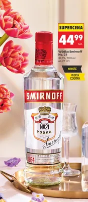 Wódka No. 21 700 ml promocja w Biedronka
