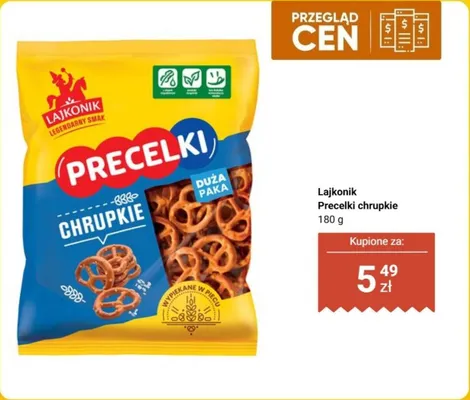 Precelki chrupkie promocja w Biedronka