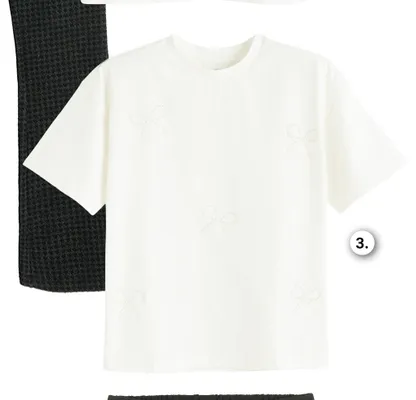 T-shirt dziewczęcy z aplikacją perełkową Cool Club promocja w Smyk