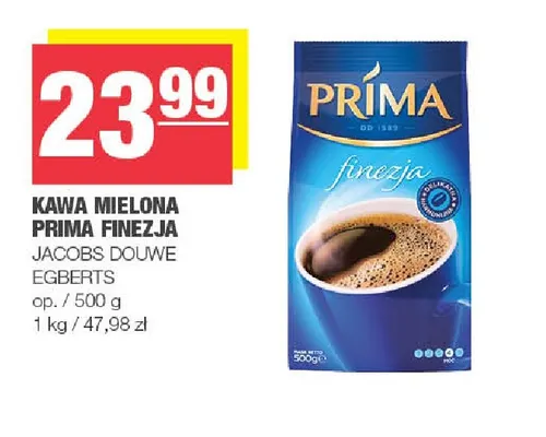 Kawa mielona Prima Finezja promocja w SPAR