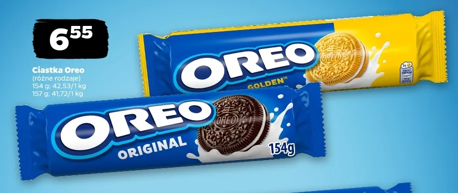 Ciastka Oreo Original promocja w Netto