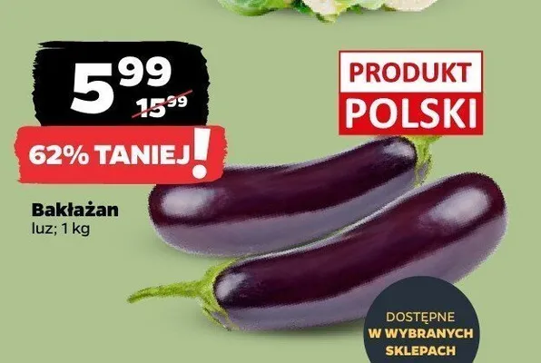 Bakłażan polski promocja w Netto