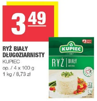 Ryż biały długoziarnisty promocja w SPAR